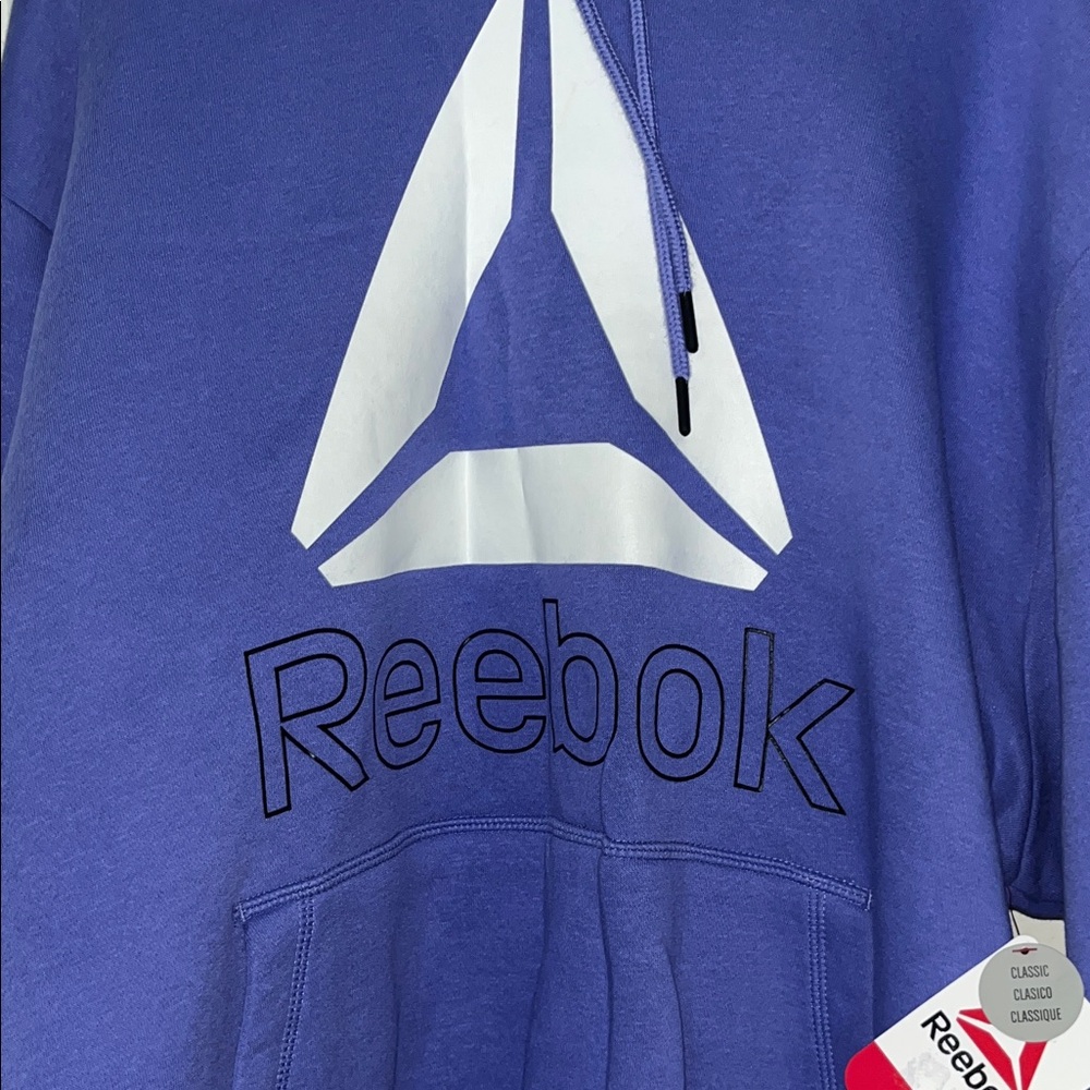 Reebok Hoodie with Iconic Emblem - Picture 3 of 5